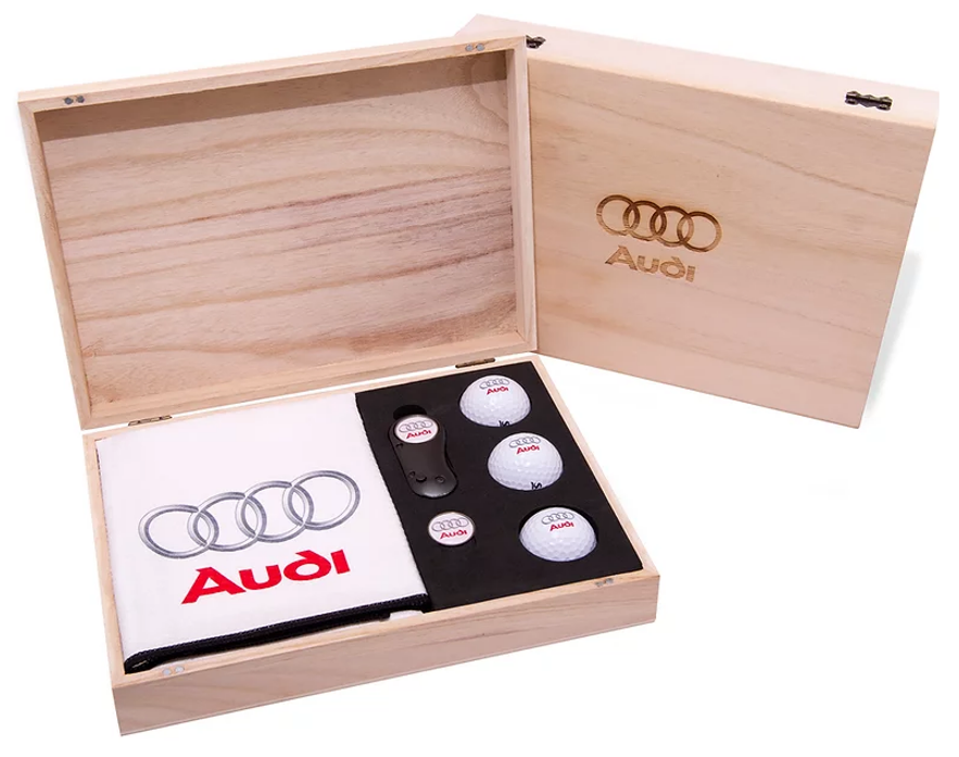 Luxury Wooden Golf Presentation Box