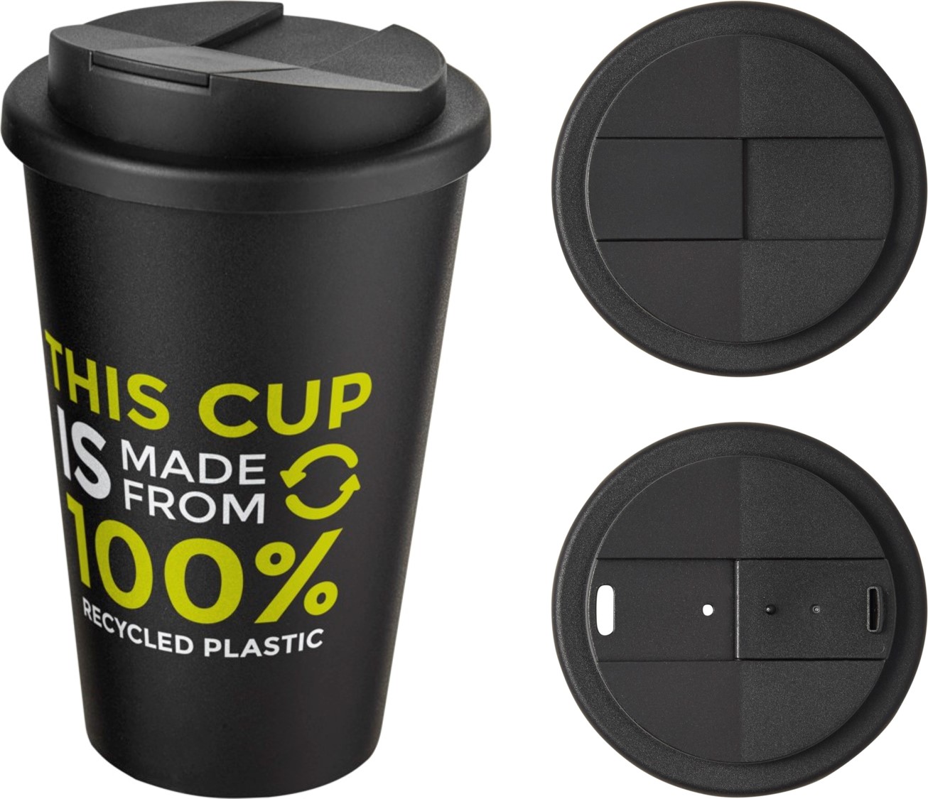 Americano Recycled 350ml Spill-Proof Tumbler