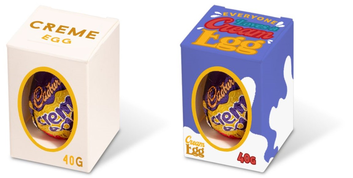 Branded Cadbury Creme Egg