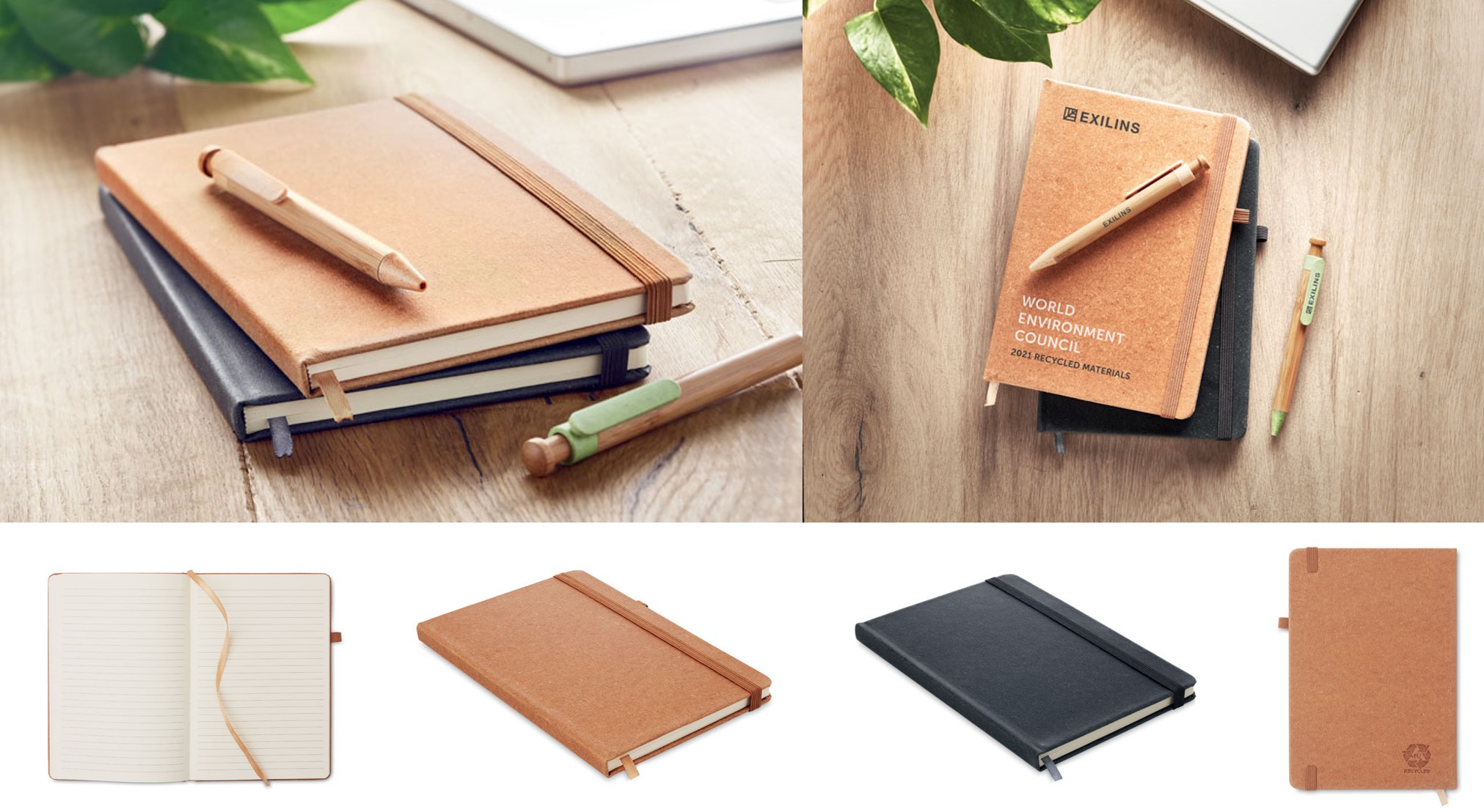 A5 Recycled PU Notebook