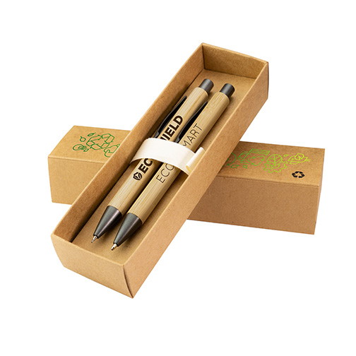 Bamboo Bowie Pen and Pencil Set