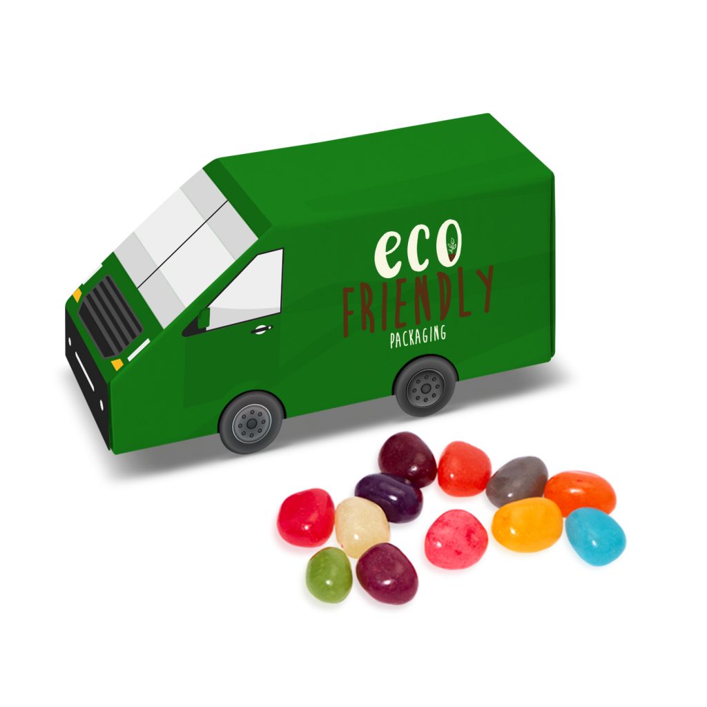 Eco Jelly Bean Van Box