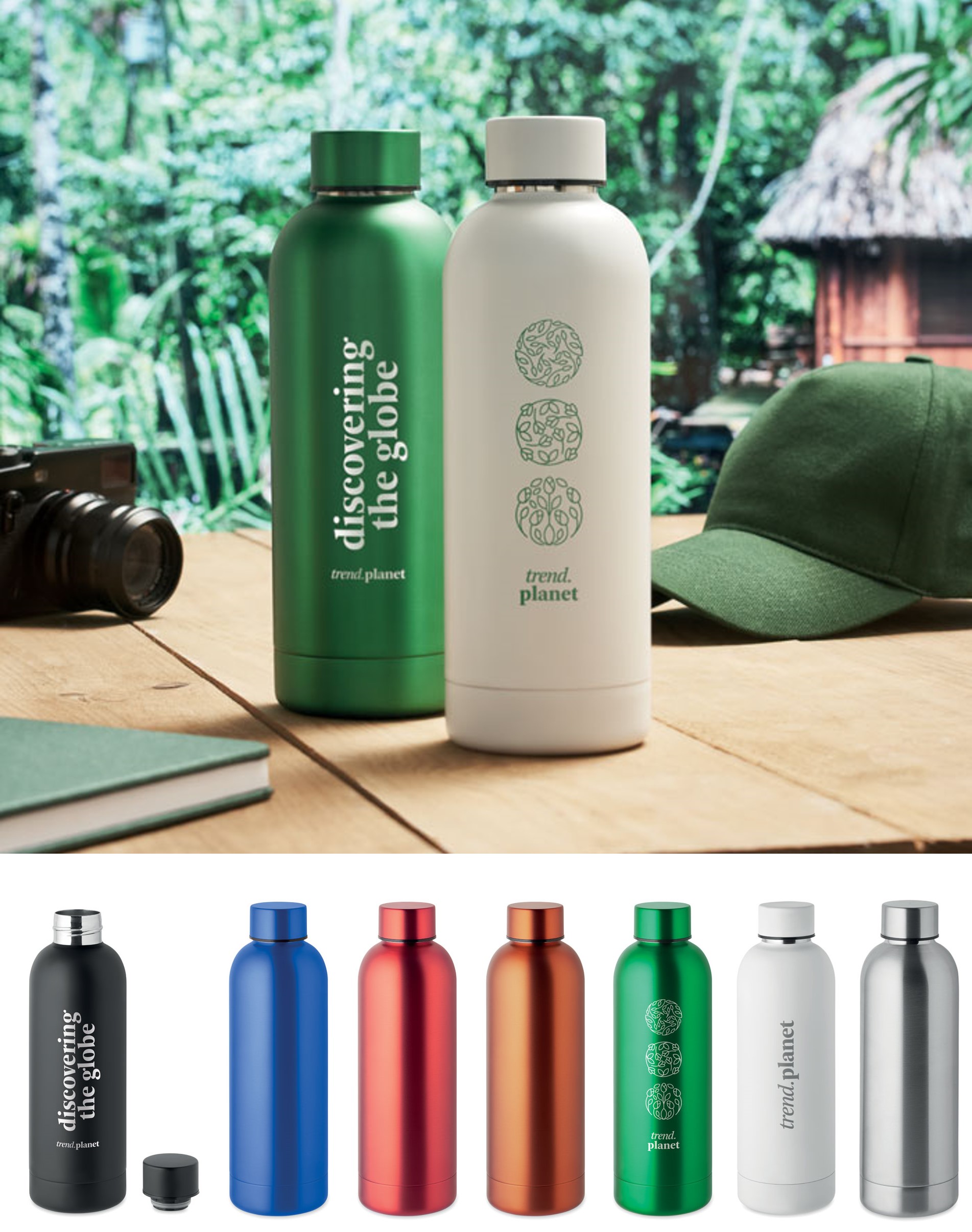 500ml Recycled Stainless Steel Bottle