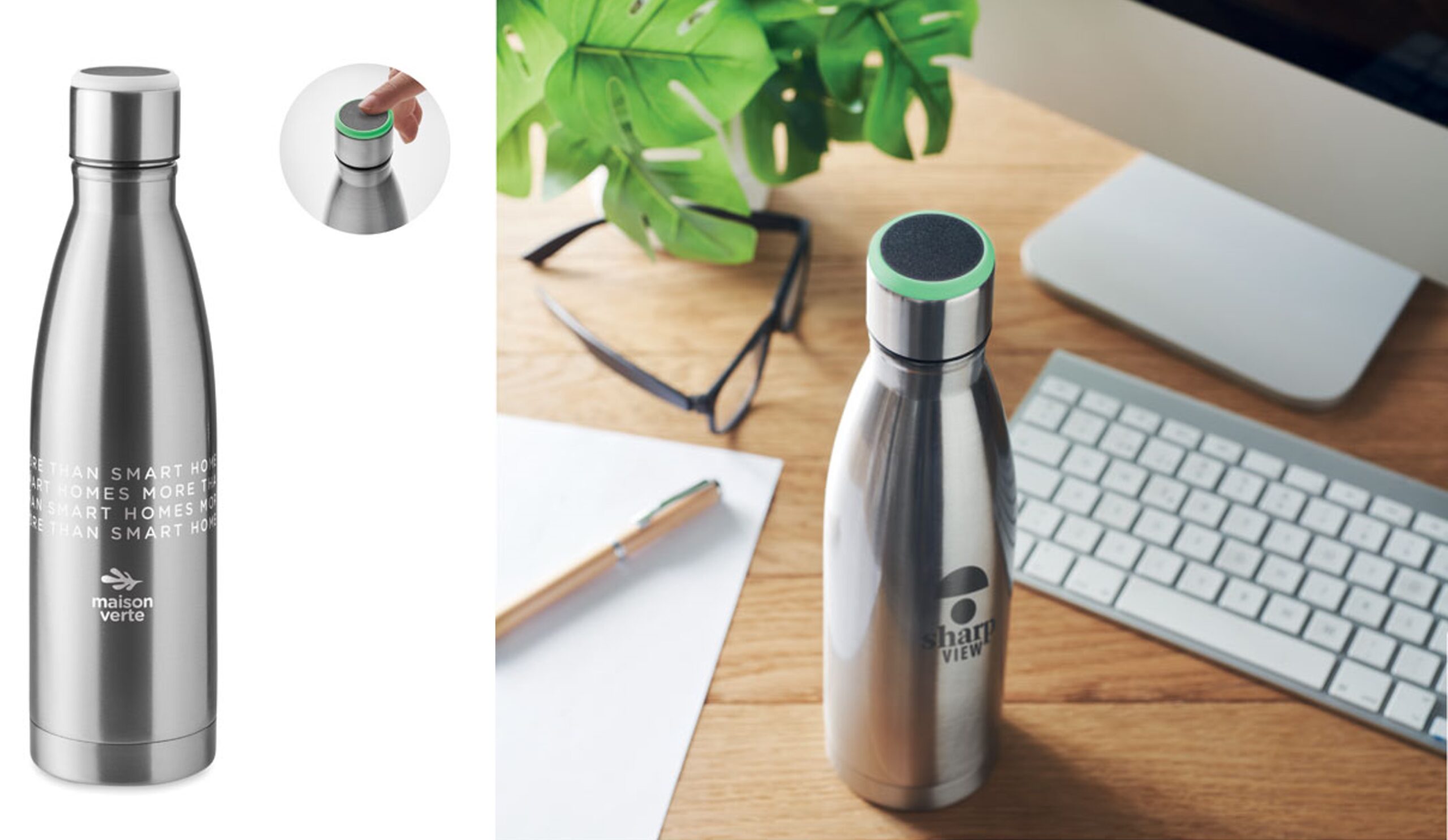 Hydration Reminder Insulated Bottle